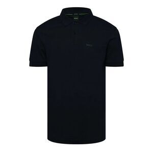 Boss Mens Pio 2 Logo Polo Shirt / Dark Blue